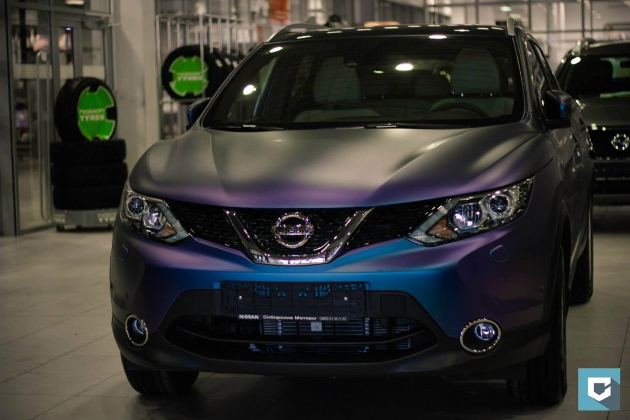 K75566 Matt Purple Blue Iridescent Cast